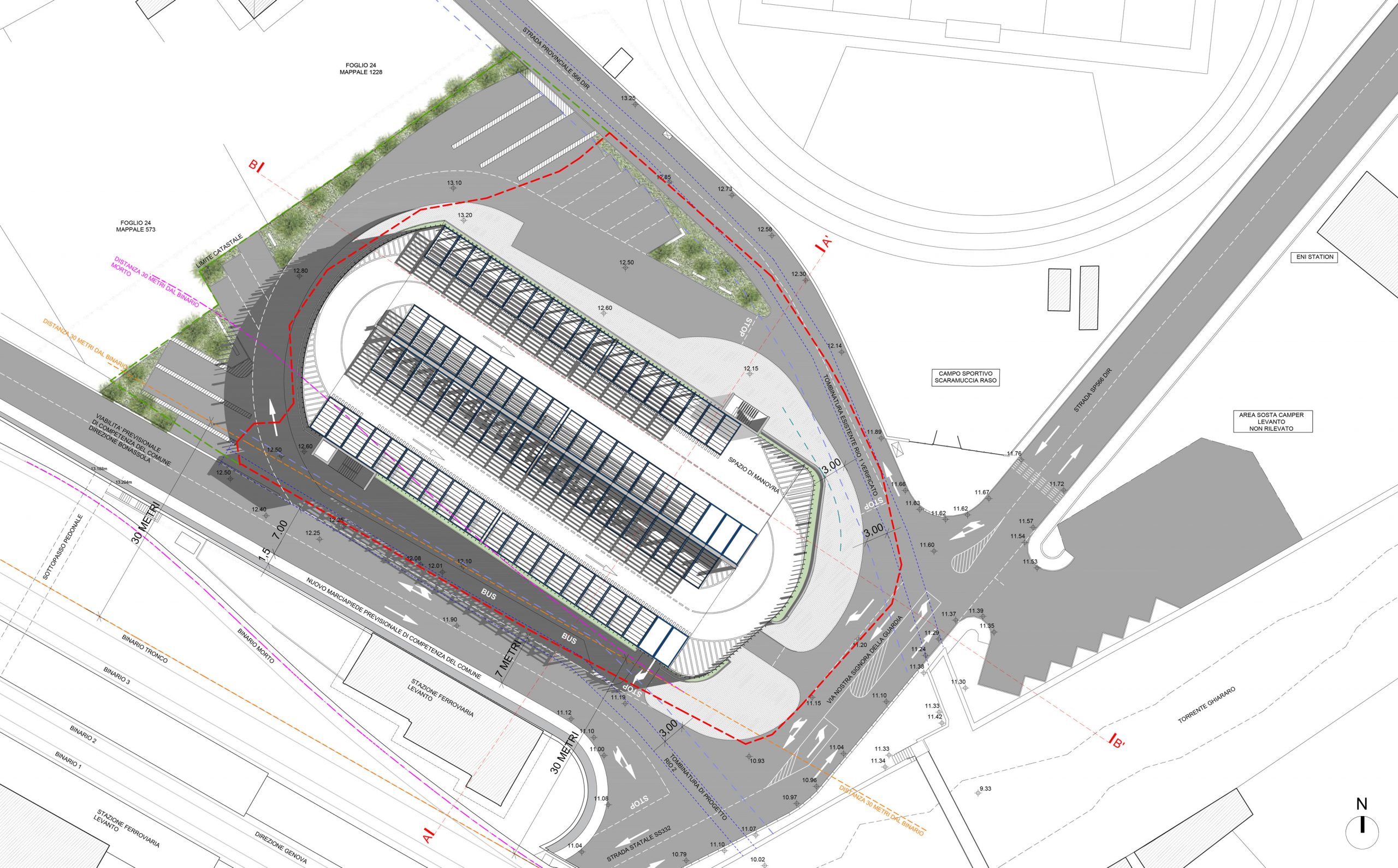 Progetto Per La Realizzazione Di Un Parcheggio Pubblico A Rotazione A Levanto Fabrica Lab